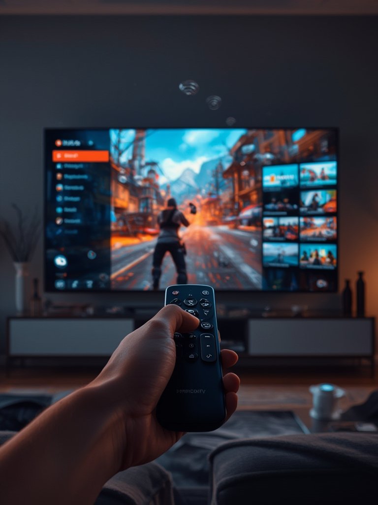 Fire Stick in action