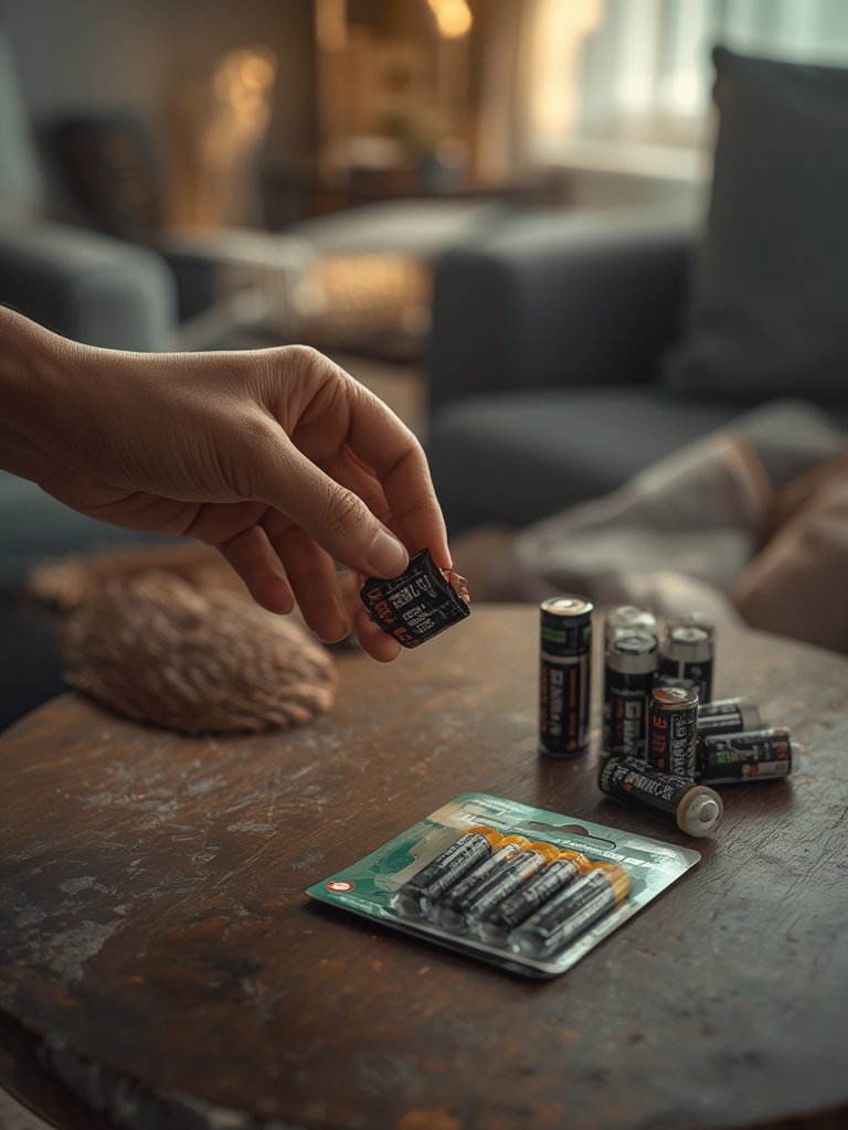 alkaline batteries in action