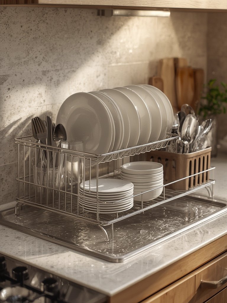 Dish Rack: 10 Ultimate Steps For Best Kitchen Organization In 2026 2 dish rack in action