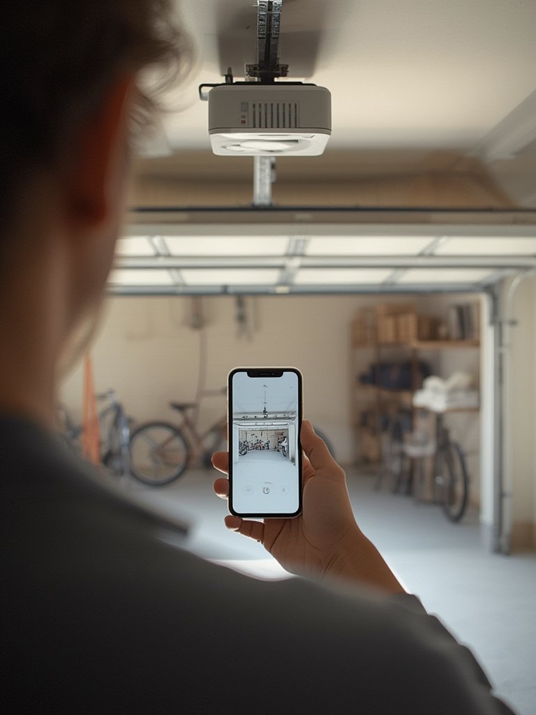 garage control in action