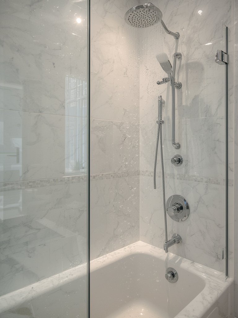 bathroom cleaner in action